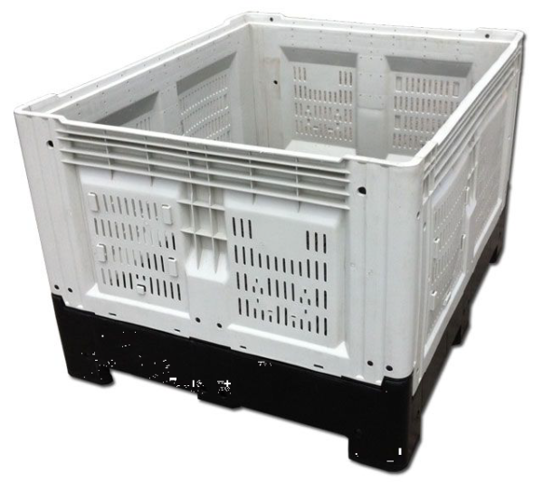 Collapsible Bin Light 1200 X 1000 X 810mm Enviropallets   Collapsible Bin 600x533 